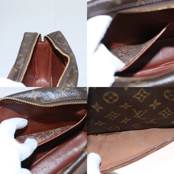 LOUIS VUITTON Monogram Compiegne 28 Clutch Bag M51845 LV Auth 109325 - Picture 15 of 15